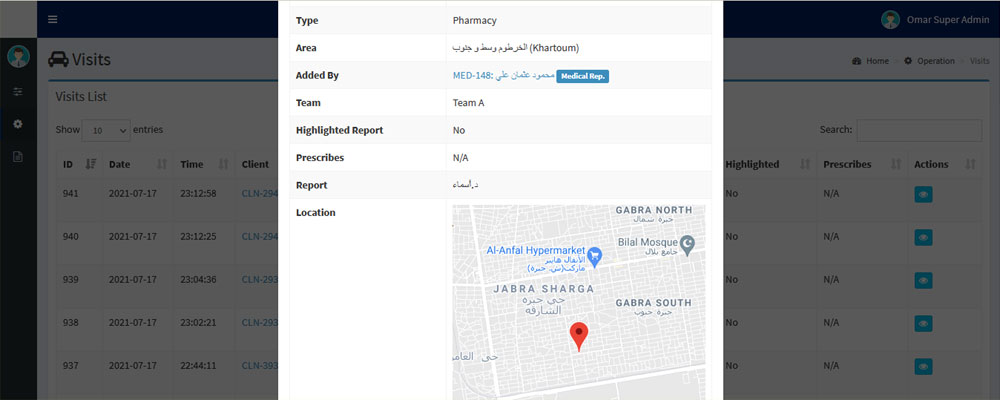 Medical sales company